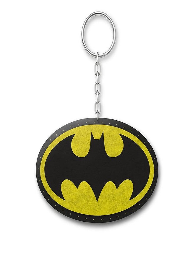 iCraft DIY Felt Keychain Kit for Kids - Easy Sew Plush Craft for Fine Motor Skills & Parent-Child Fun - Ages 6-12 (Batman) - Image 1